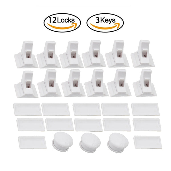 Magnetic Locks Protection From Children Baby Safety Lock Infant Security Locks Drawer Latch Cabinet Door Stopper Lock Limiter