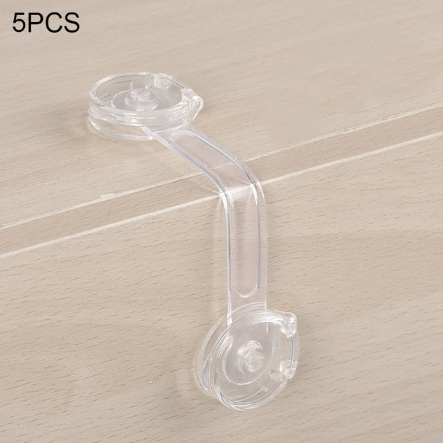 Child Safety Lock Baby Drawer Lock Child Anti-opening Cabinet Door Refrigerator Lock Buckle Baby Anti-pinch Safety Buckle