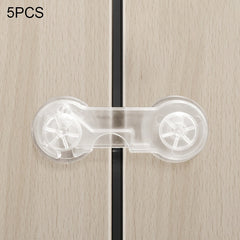 Child Safety Lock Baby Drawer Lock Child Anti-opening Cabinet Door Refrigerator Lock Buckle Baby Anti-pinch Safety Buckle
