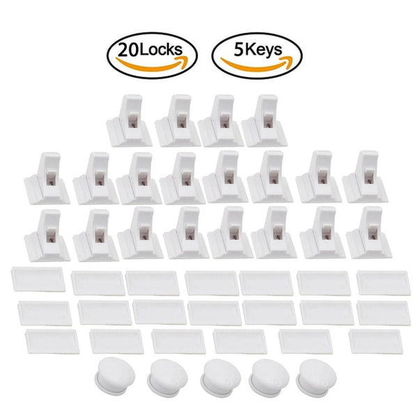 Magnetic Child Lock Children Protection Baby Safety Lock Drawer Latch Cabinet Door Lock Limiter Children Security Locks