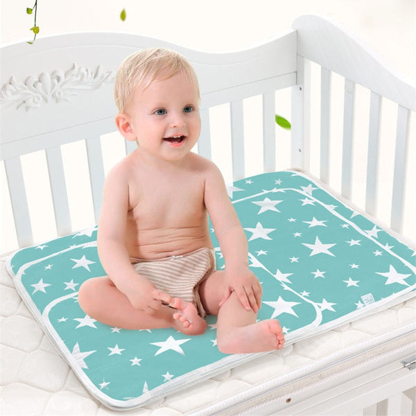 Size 60X75cm 50X70cm Baby Changing mat Portable Foldable Washable waterproof mattress children game Floor mats Reusable Diaper