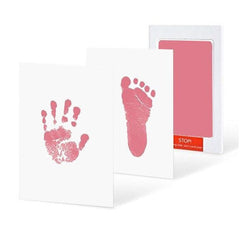 Environmental-friendly Baby Care Non-Toxic Baby Handprint Footprint Imprint Kit Baby Souvenirs Casting Newborn Footprint inkpad