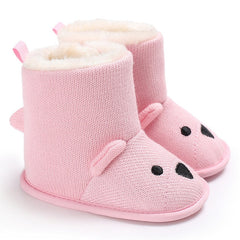 Baby Winter Boots Infant Toddler Newborn Cute Cartoon Bear Shoes Girls Boys First Walkers Super Keep Warm Snowfield Booties Boot