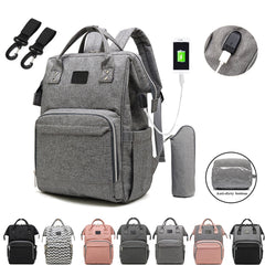 Nappy Backpack Bag Mummy Large Capacity Bag Mom Baby Multi-function Waterproof Outdoor Travel Diaper Bags For Baby Care