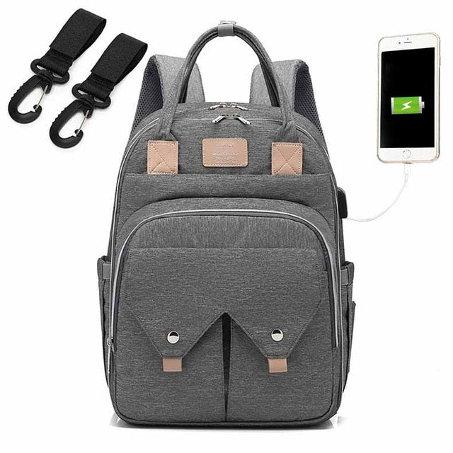 Nappy Backpack Bag Mummy Large Capacity Bag Mom Baby Multi-function Waterproof Outdoor Travel Diaper Bags For Baby Care
