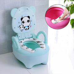 AYRA Baby Potty Training Toilet Seat Comfortable Backrest Cartoon Pots Portable Baby Pot For Children Potty Toilet Bedpan