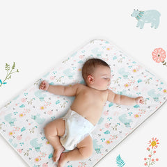 Cartoon Baby Diaper Changing Mat Soft Cotton Large Diaper Changer For Newborn Waterproof Changing Pads Mattress Floor Play Mats