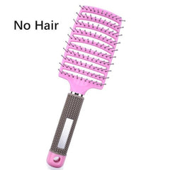 Buy 2 Get 2%off Hair brush Girls Hair Scalp Massage Comb Women Wet Curly Detangle Hair Brush for Salon Hairdressing Styling Tool