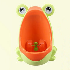 Frog Baby Potty Toilet Urinal Kids Potty training Baby Boys Pee Toilet infant Bathroom Wall-Mounted Urinal girls Travel Potty