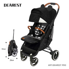 DEAREST Pro 2020 New Baby Trolley High Landscape Baby Stroller Double Faced Children Freeshipping In Four Seasons