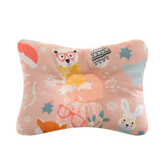 [simfamily]Baby Nursing Pillow Infant Newborn Sleep Support Concave Cartoon Pillow Printed Shaping Cushion Prevent Flat Head