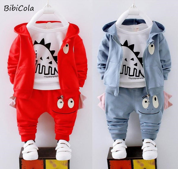 Bibicola Baby Boy Sports Suit Clothing Sets Kids Floral Clothes For Birthday Formal Outfits Suit Fashion Tops Shirt + Pants 2pcs